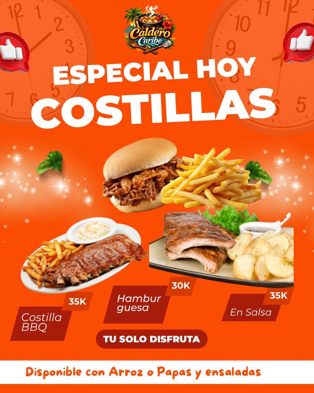 Hoy Especial Costillas 